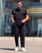 LI-54 JetLine Luxe Co-ord Set – Effortless Edge in Motion | By BEA'S