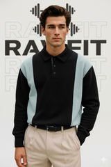 Classic Winter Polo Sweatshirt