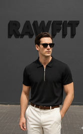 Elite Zip Polo - | RAWFIT