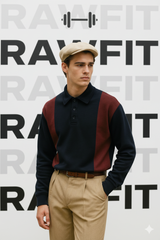 Classic Winter Polo Sweatshirt